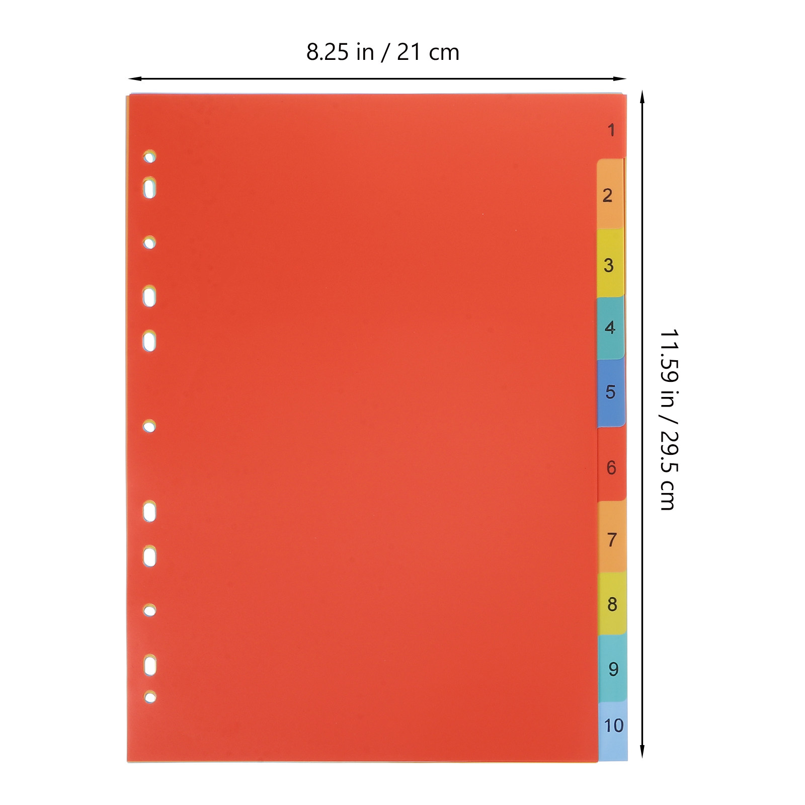 2Sets A4 Binder Dividers PP Pl - Tab Divider A4 评论和价格