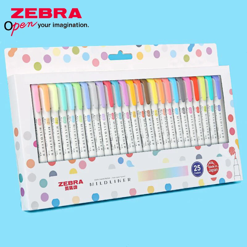 ZEBRA Mildliner Highlighter WK - Zebra Pen Mildliner 评论和价格