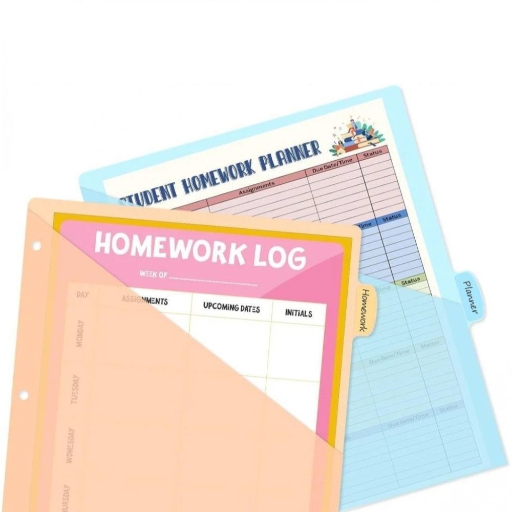 8 pcs A4 Pastel Binder Divider - Tab Divider A4 评论和价格