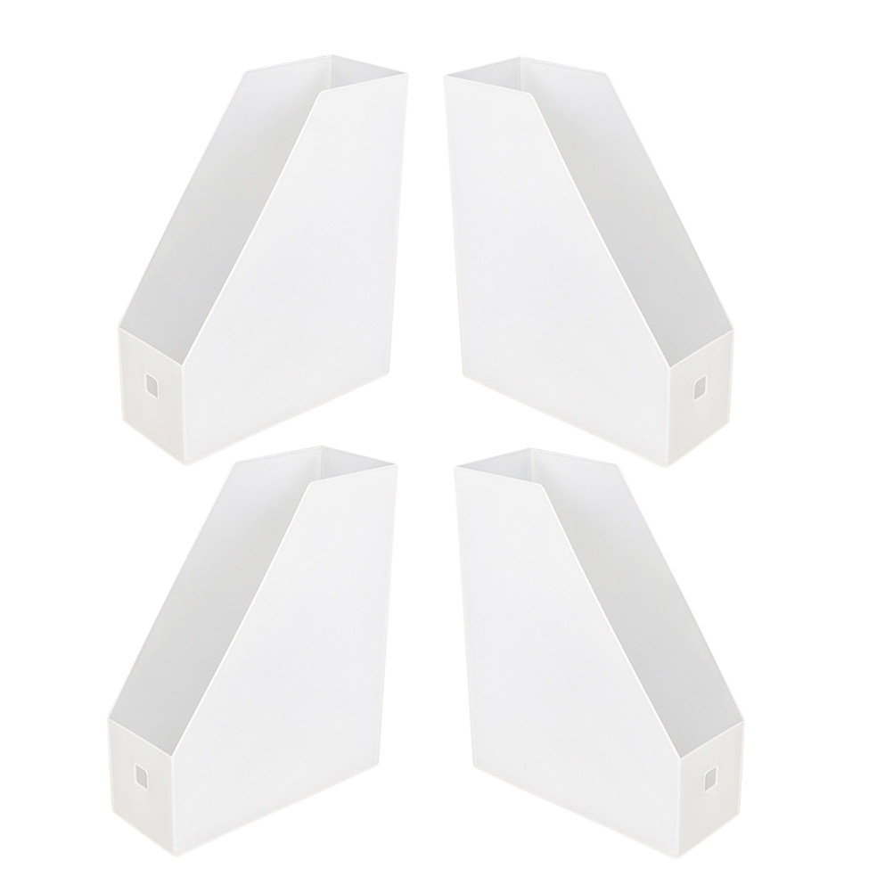 4Pcs Plastic File Organizer Bo - Magazine Holder Rack 评论和价格
