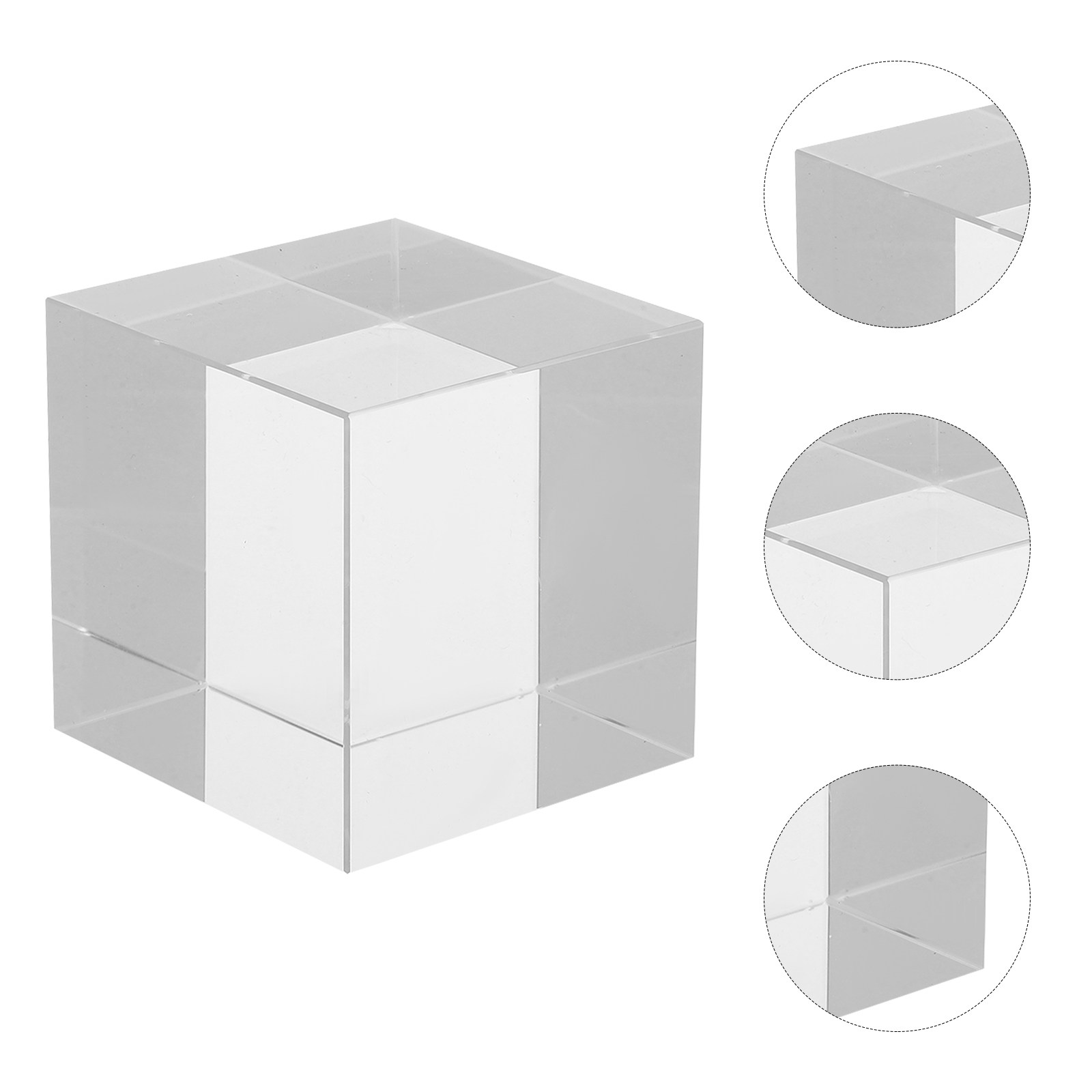 Square Crystal Paperweight Cle - Book Weight Glass 评论和价格